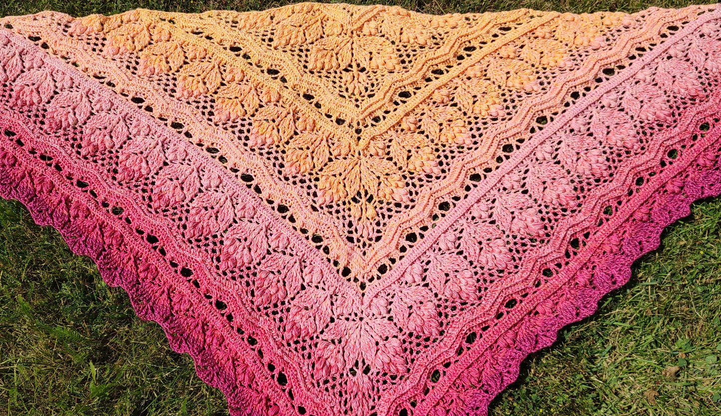 Chusta szydełkowa August Fields