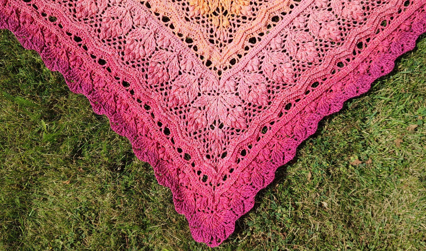 Chusta szydełkowa August Fields